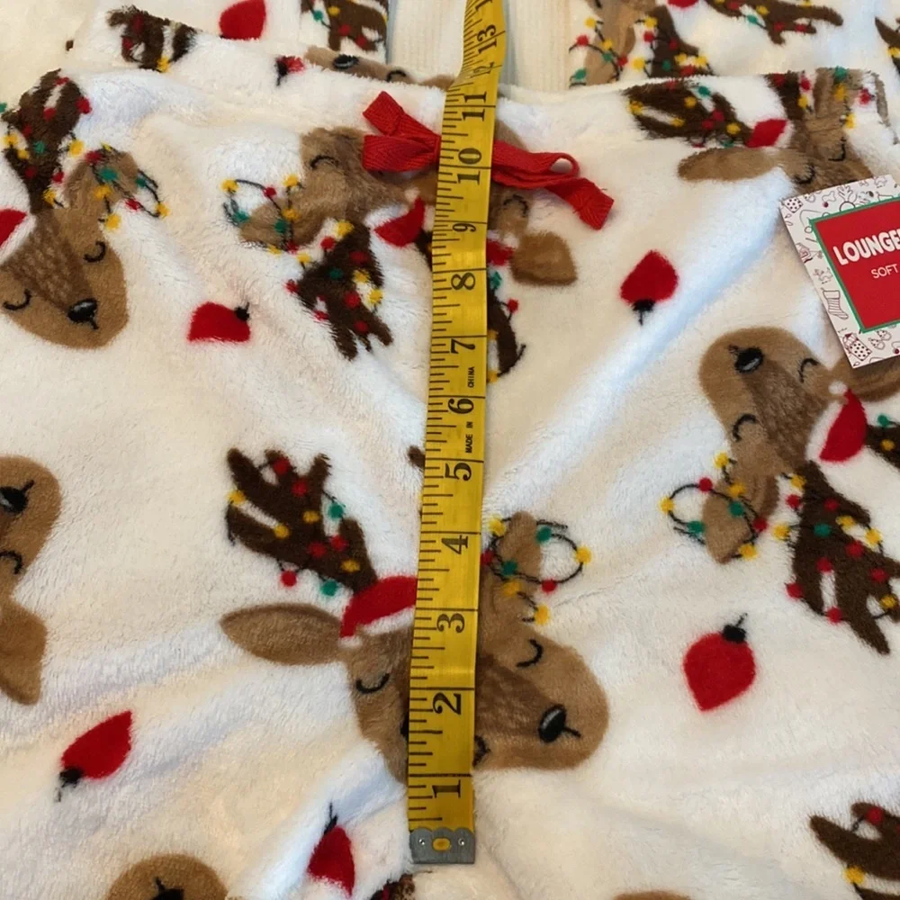 Lounge pants pajamas pants Soft & Cozy Christmas Deer size S